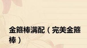 金箍棒满配（完美金箍棒）