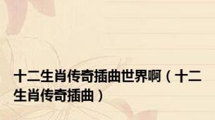 十二生肖传奇插曲世界啊（十二生肖传奇插曲）