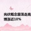 光伏概念震荡走高 中信博涨近10%