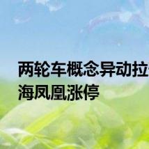 两轮车概念异动拉升 上海凤凰涨停