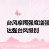 台风摩羯强度增强，已达强台风级别