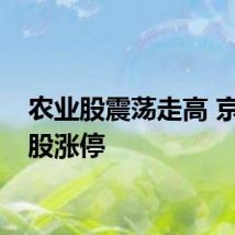 农业股震荡走高 京粮控股涨停