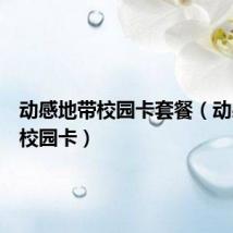 动感地带校园卡套餐（动感地带校园卡）