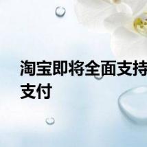淘宝即将全面支持微信支付