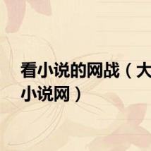 看小说的网战(大伙看小说网)