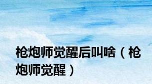 枪炮师觉醒后叫啥（枪炮师觉醒）