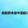 美股蔚来盘中涨超10%