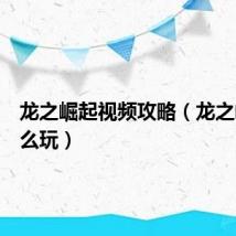龙之崛起视频攻略(龙之崛起怎么玩)
