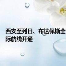西安至列日、布达佩斯全货运国际航线开通