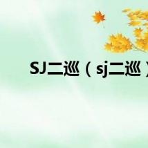SJ二巡（sj二巡）