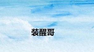 装醒哥