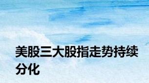 美股三大股指走势持续分化