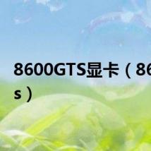 8600GTS显卡(8600gts)