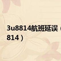 3u8814航班延误(3u8814)