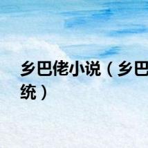 乡巴佬小说（乡巴佬系统）