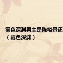 雾色深渊男主是陈裕景还是叶辰(雾色深渊)
