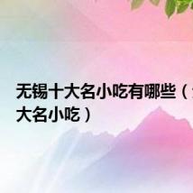 无锡十大名小吃有哪些(无锡十大名小吃)