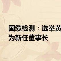 国缆检测：选举黄国飞为新任董事长