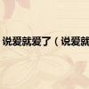 说爱就爱了（说爱就爱）