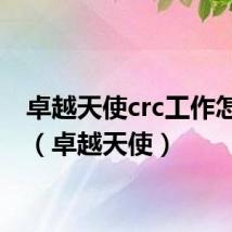 卓越天使crc工作怎么样(卓越天使)