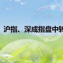 沪指、深成指盘中转跌