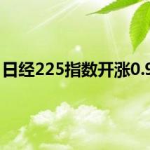 日经225指数开涨0.96%