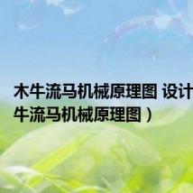 木牛流马机械原理图 设计图(木牛流马机械原理图)