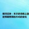 银河证券：本次史诗级上涨的逻辑是预期管理的方式的变化