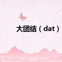 大团结（dat）