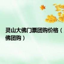 灵山大佛门票团购价格(灵山大佛团购)