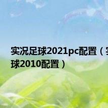 实况足球2021pc配置(实况足球2010配置)