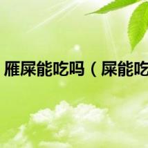 雁屎能吃吗（屎能吃么）
