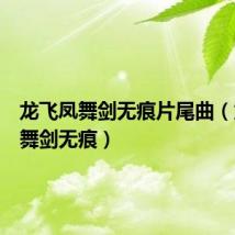 龙飞凤舞剑无痕片尾曲(龙飞凤舞剑无痕)