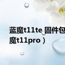 蓝魔t11te 固件包(蓝魔t11pro)