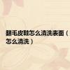 翻毛皮鞋怎么清洗表面（翻毛鞋怎么清洗）