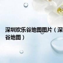 深圳欢乐谷地图图片(深圳欢乐谷地图)