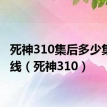 死神310集后多少集是主线（死神310）