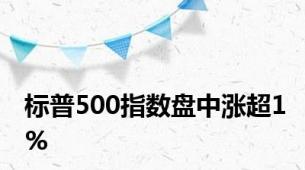 标普500指数盘中涨超1%