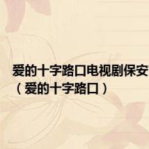 爱的十字路口电视剧保安富婆吗(爱的十字路口)
