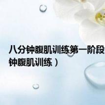 八分钟腹肌训练第一阶段(八分钟腹肌训练)