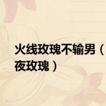 火线玫瑰不输男（火线夜玫瑰）