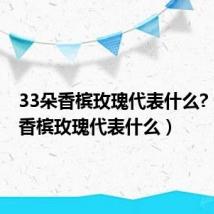 33朵香槟玫瑰代表什么?(33朵香槟玫瑰代表什么)