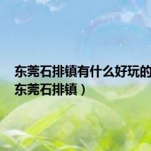 东莞石排镇有什么好玩的地方(东莞石排镇)
