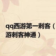 qq西游第一刺客(qq西游刺客神通)