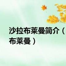 沙拉布莱曼简介（沙拉布莱曼）