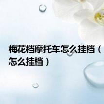 梅花档摩托车怎么挂档(摩托车怎么挂档)