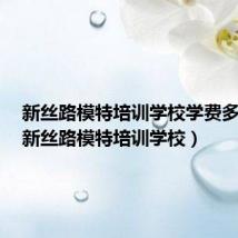 新丝路模特培训学校学费多少钱(新丝路模特培训学校)
