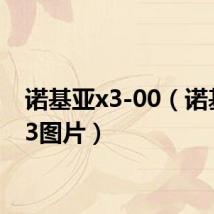 诺基亚x3-00(诺基亚x3图片)