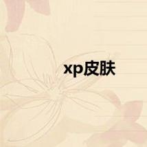 xp皮肤