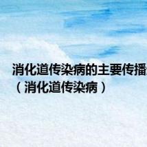 消化道传染病的主要传播途径是(消化道传染病)